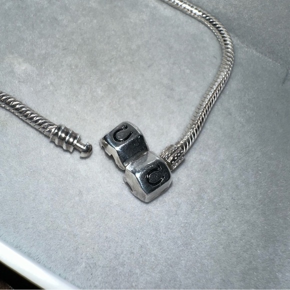 Chamilia Sterling Silver Snake Chain Bracelet Hallmarked 19cm (7.5") 13.7g - Picture 2 of 4